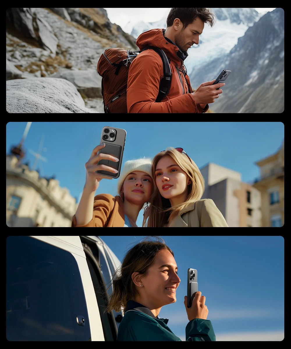 MOVESPEED S10 10,000mAh Magnetic Power Bank – Wireless & Portable