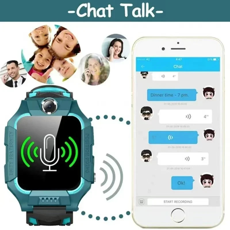 Xiaomi Kids 4G Smartwatch – GPS, SOS, Camera & Calls | Waterproof & Fun Gift!