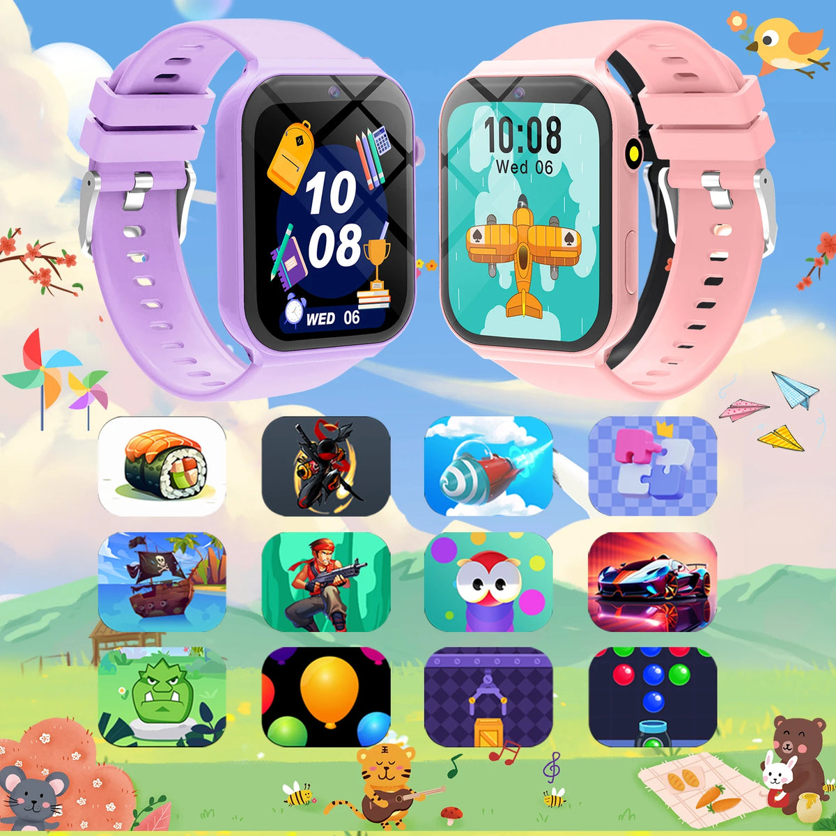 Kids Smart Watch with Camera, Games & Calculator